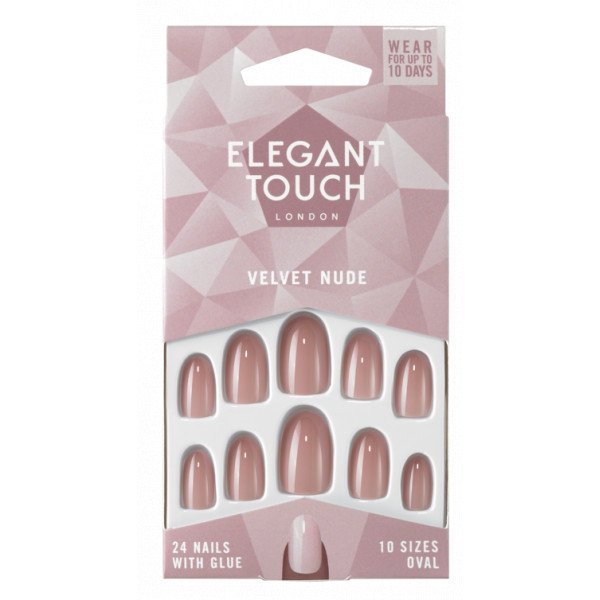 Unghie finte Velvet Nude - Elegant Touch - 1