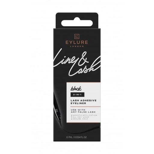 Eyeliner adesivo Lash &amp; Line - Eylure: Negro - 1