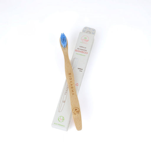 Spazzolino da denti in bambù per bambini - Biokarma - 1