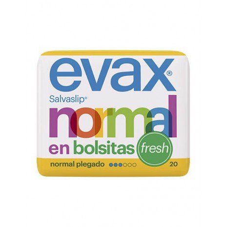 Protector Salvaslip Normal Fresh en Bolsitas 20 Uds - Evax - 1