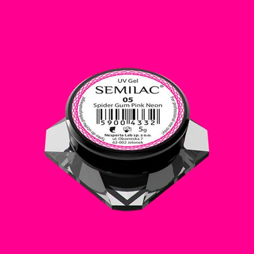 Decorazione Manicure Spider Gum - 05 Rosa Neon - Semilac - 1