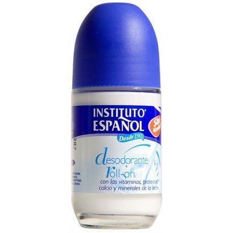 Roll On Deodorante Latte e Vitamine 75 ml - Instituto Español - 1