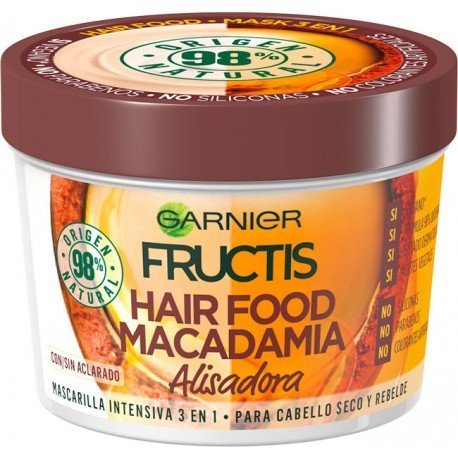 Hair Food Macadamia Hair Mask 390 ml - Garnier - Fructis - 1