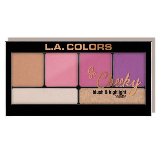 così Cheeky Blush &amp; Highlighter Palette - L.A. Colors: Sweet and Sassy - 1