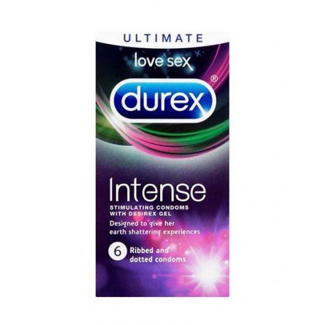Preservativi orgasmici intensi - 6 unità - Durex - 1