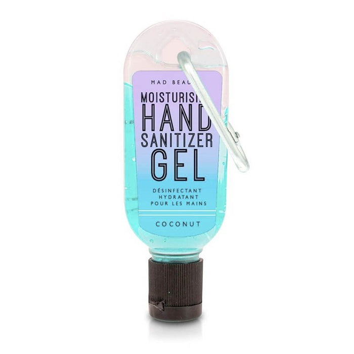Disinfettante per le mani in gel al neon Clip&amp;clean - Cocco - Mad Beauty - 1