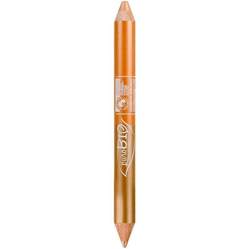 Eyeliner ecologico e matita ombretto 01 Zenzero - Purobio: -Delineador&amp;sombra- Día - 1