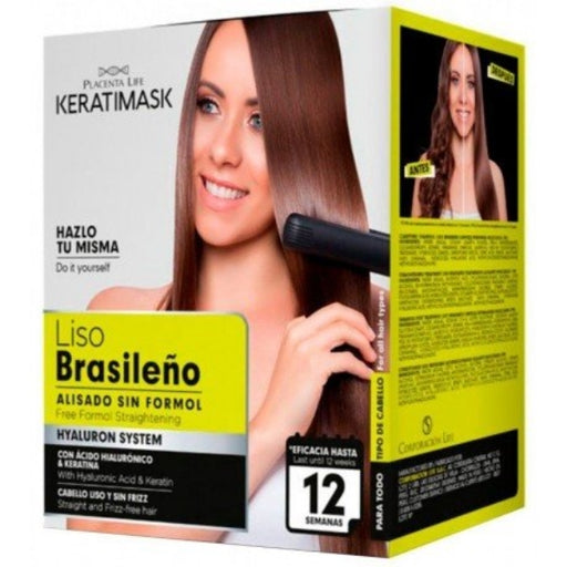 Kit lisciante brasiliano Keratimask senza formaldeide - Be Natural - 1