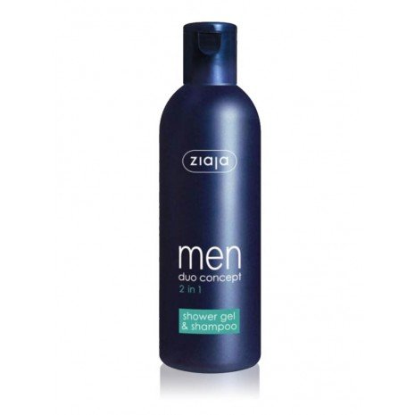 Gel doccia e shampoo 2 in 1 per uomo 300 ml - Ziaja - 1