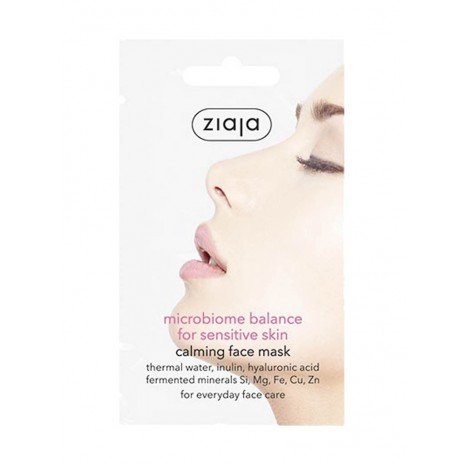 Maschera viso lenitiva Pelle sensibile - Microbiome Balance 7 ml - Ziaja - 1
