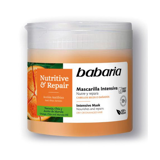 Maschera per capelli intensiva nutritiva e riparatrice - Babaria - 1