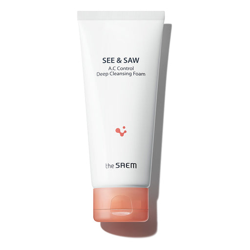 See and Saw AC Control Deep Cleansing Foam - The Saem - 1