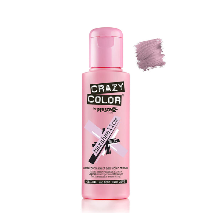 Colorante semipermanente senza ammoniaca 100ml - Crazy Color: Color - 64 -  Marshmallow