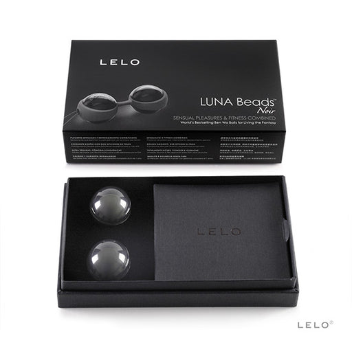 Luna Beads Noir Perle Cinesi - Lelo - 2