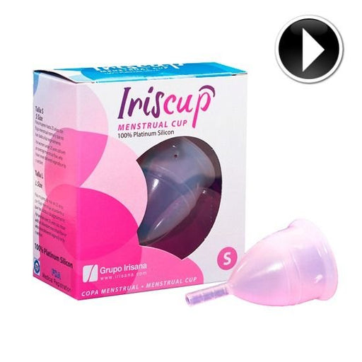 Coppetta mestruale rosa piccola - Iriscup - 1