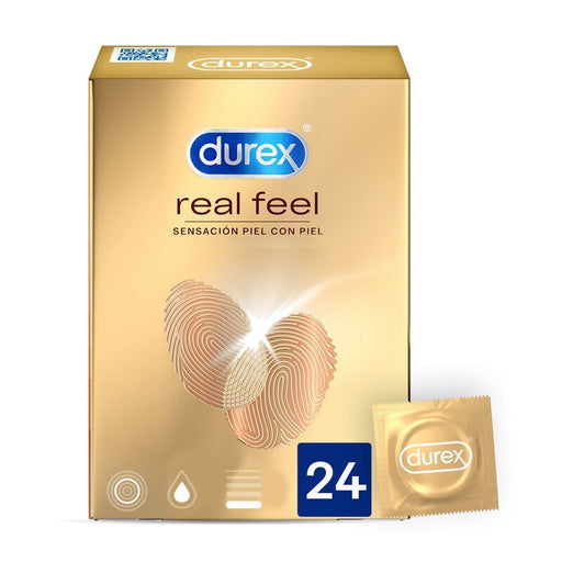 Preservativi Real Feel 24 unità - Durex - 1