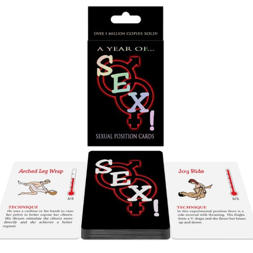Posizioni sessuali Gioco di carte Un anno di... sesso! in - Kheper Games, Inc. - 1