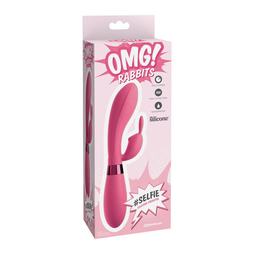 Stimolatore vibratore Pink Rabbit Selfie - Omg - 1