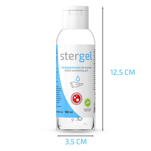 Gel Disinfettante Idroalcolico Covid-19 100ml - Stergel - 2