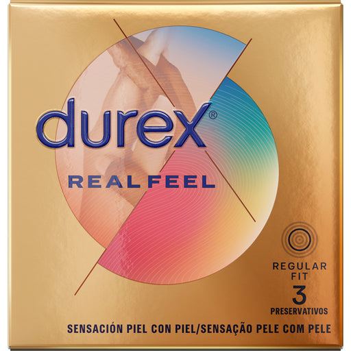 Preservativi Durex Real Feel 3 pz - Durex - 1