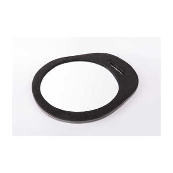 Specchio nero duro infrangibile con maniglia - Bifull - 1