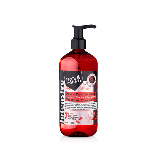 Shampoo senza sale per la crescita dei capelli - Shampoo senza sale Pro-crescita 500 ml - Real Natura - 1