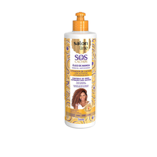 Attivatore di ricci all&#39;olio di mango SOS Cachos - 500 ml - Salon Line - 1