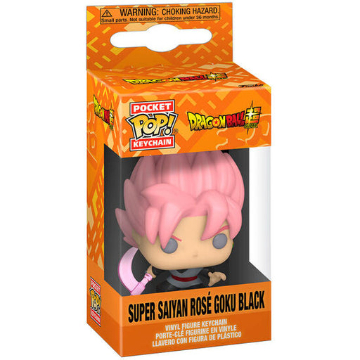 Portachiavi Pocket Pop Dragon Ball Super Super Saiyan Rose Goku Black - Funko - 1