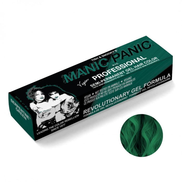 Tintura professionale semipermanente fantasia 90ml - Manic Panic: Serpentine Green - 8