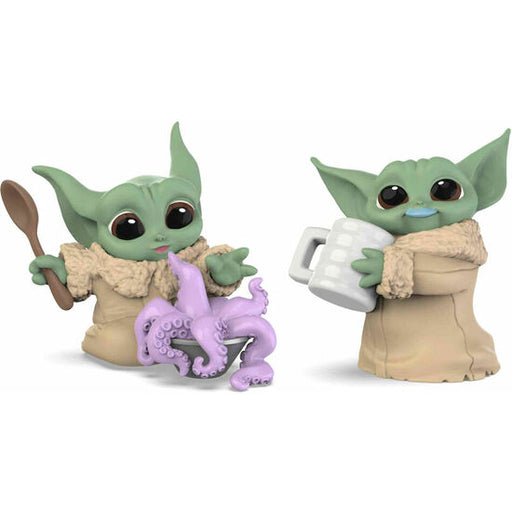 Confezione 2 Figure Yoda the Child the Mandalorian Star Wars - Hasbro - 1