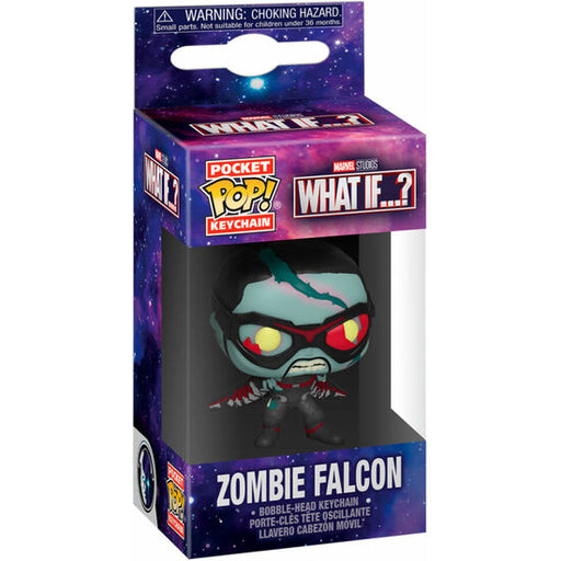 Llavero Pocket Pop Marvel E se Zombie Falcon - Funko - 2