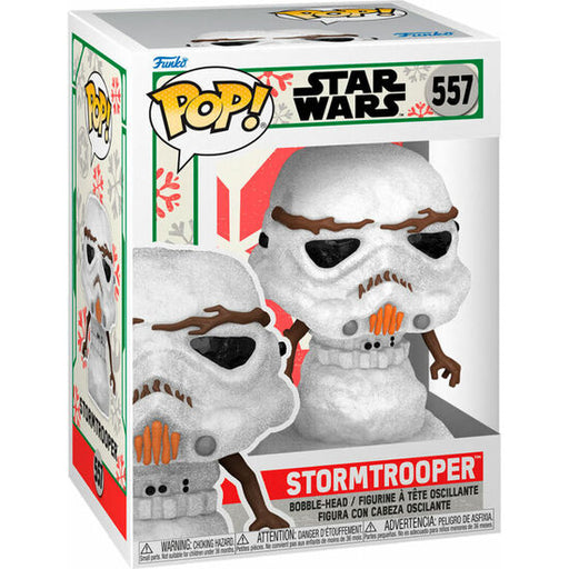 Figura Pop Star Wars Festività Stormtrooper - Funko - 1