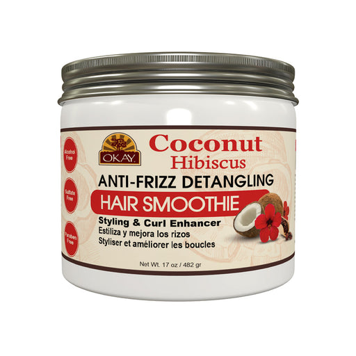 Smoothie Coconut Hibiscus Curl Capelli districanti anti-crespo 17.oz / 482 gr - Okay - 1