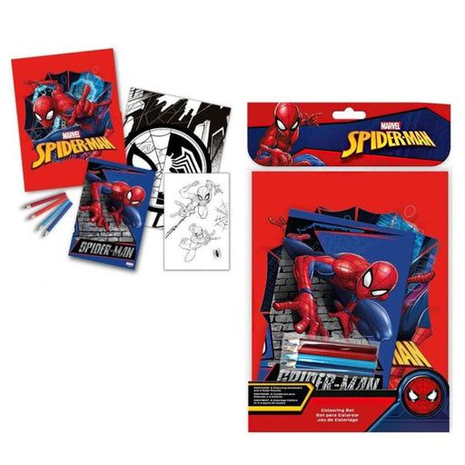 Set di Colorazione Spiderman - Disney - 1
