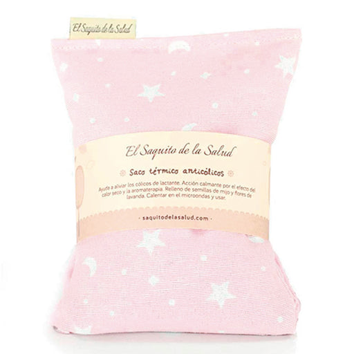 Sacco anti-coliche Pink Stars per neonati - El Saquito de la Salud - 1