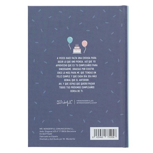 Libro di buon compleanno - Mr. Wonderful - 8